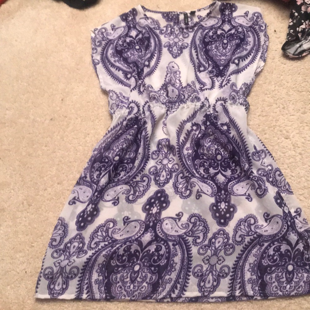 paisley dress